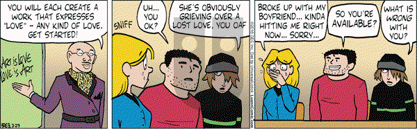 Luann on Tuesday March 29, 2016 Comic Strip