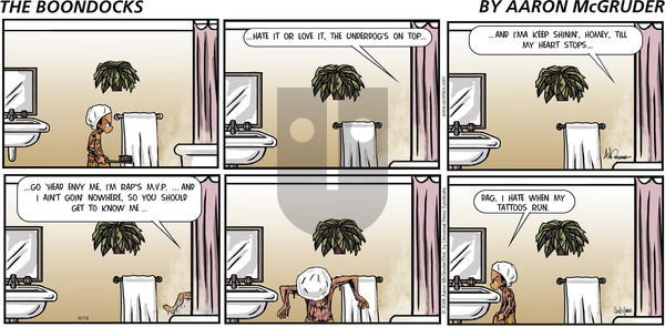 The Boondocks on Sunday June 19, 2005 Comic Strip