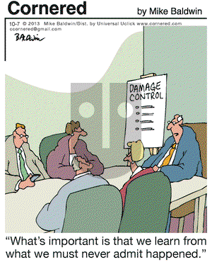Cornered on Monday October 7, 2013 Comic Strip