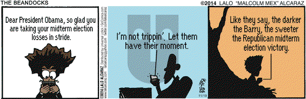 La Cucaracha on Wednesday November 19, 2014 Comic Strip