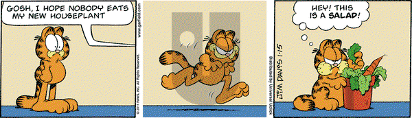 Garfield on Saturday January 15, 2011 Comic Strip