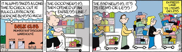Drabble on Saturday July 25, 2009 Comic Strip