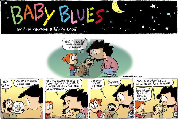 Baby Blues on Sunday December 12, 2004 Comic Strip
