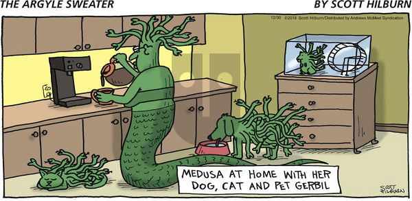 The Argyle Sweater on Sunday December 30, 2018 Comic Strip
