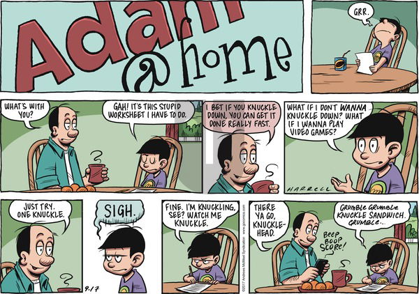 Adam@Home on Sunday September 17, 2017 Comic Strip