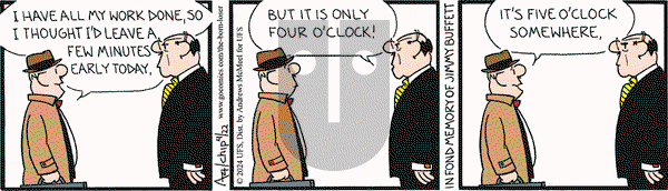 The Born Loser - Monday April 22, 2024 Comic Strip