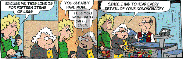 Lola on Thursday January 8, 2015 Comic Strip