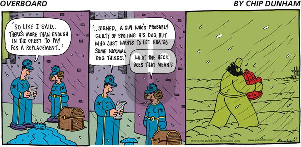 Overboard on Sunday February 7, 2016 Comic Strip