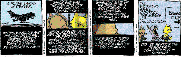 Prickly City on Monday August 25, 2008 Comic Strip