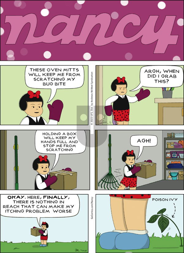 Nancy - Sunday September 24, 2023 Comic Strip