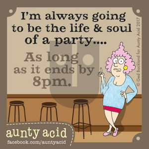 Aunty Acid on Sunday December 31, 2017 Comic Strip