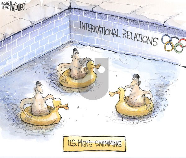 Matt Davies on Sunday August 21, 2016 Comic Strip