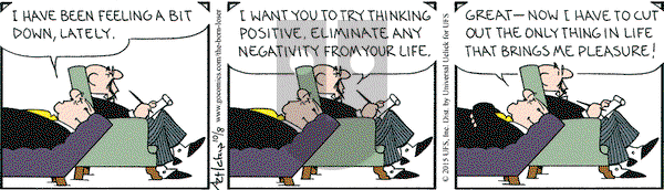 The Born Loser on Thursday October 8, 2015 Comic Strip