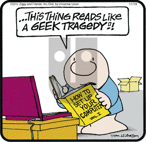 Ziggy on Thursday November 19, 2015 Comic Strip