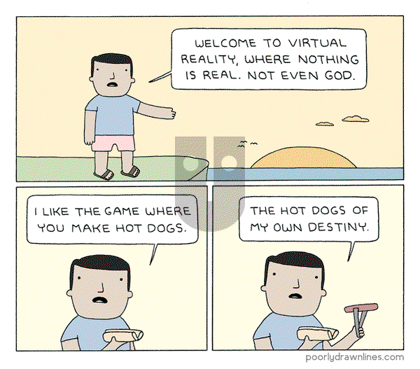 Poorly Drawn Lines on Monday January 16, 2017 Comic Strip