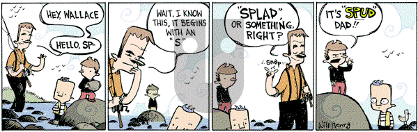 Wallace the Brave on Monday September 19, 2016 Comic Strip