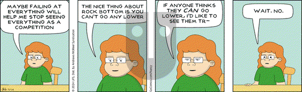 Nancy - Saturday December 7, 2024 Comic Strip