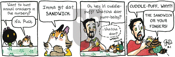 Breaking Cat News on Friday March 1, 2019 Comic Strip