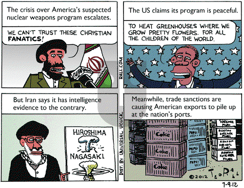 Ted Rall on Monday July 9, 2012 Comic Strip