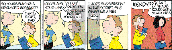 Drabble on Thursday July 5, 2012 Comic Strip