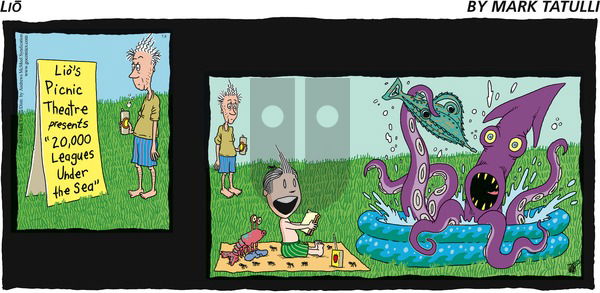 Lio on Sunday July 8, 2018 Comic Strip