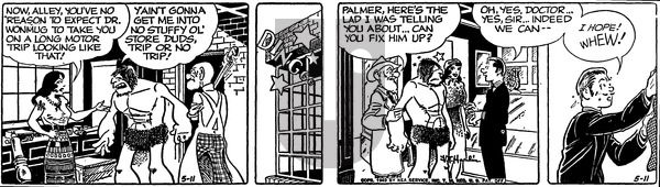 Alley Oop on Wednesday May 11, 1949 Comic Strip