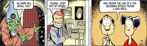 Baldo - Wednesday July 16, 2003 Comic Strip