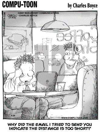 Compu-toon on Tuesday April 24, 2007 Comic Strip