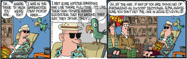 Monty on Friday March 4, 2011 Comic Strip