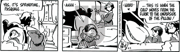 Rose is Rose on Monday April 3, 1989 Comic Strip