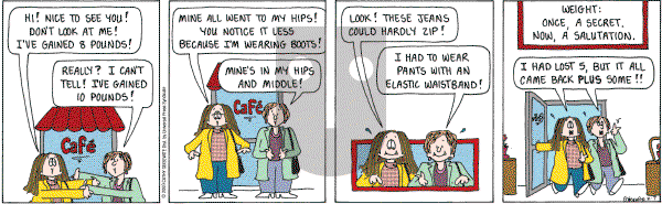 Cathy Classics - Saturday February 7, 2009 Comic Strip