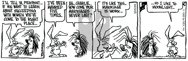 The Grizzwells on Thursday October 5, 1995 Comic Strip