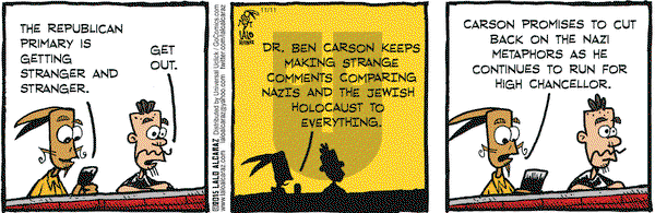 La Cucaracha on Wednesday November 11, 2015 Comic Strip