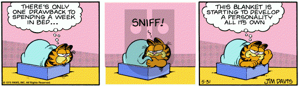 Garfield on Thursday May 31, 1979 Comic Strip