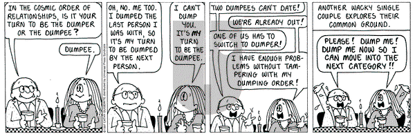 Cathy Classics on Thursday March 6, 1997 Comic Strip