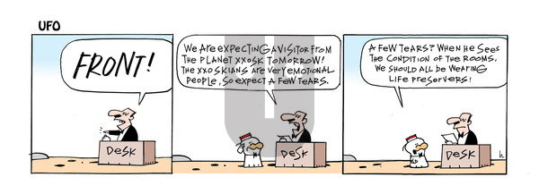 UFO - Wednesday August 7, 2024 Comic Strip
