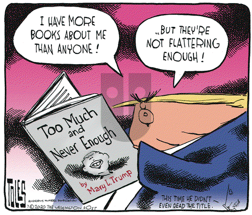 Tom Toles on Monday July 13, 2020 Comic Strip