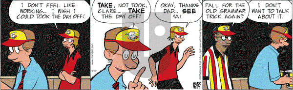 Lucky Cow on Saturday April 12, 2025 Comic Strip