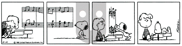 Peanuts on Saturday May 10, 1980 Comic Strip