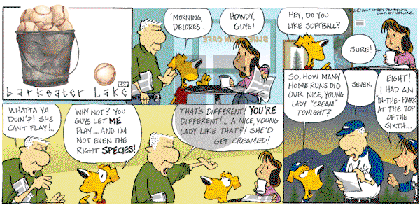 Barkeater Lake on Monday June 25, 2007 Comic Strip