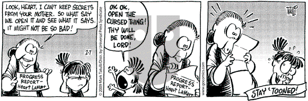 Heart of the City on Saturday February 7, 2009 Comic Strip