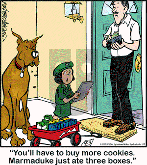 Marmaduke on Thursday September 3, 2020 Comic Strip