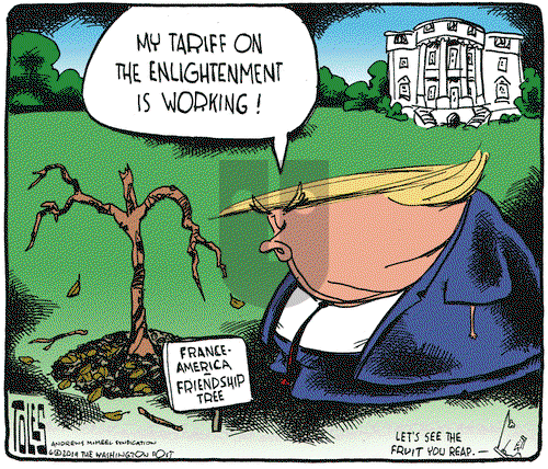 Tom Toles on Tuesday July 2, 2019 Comic Strip