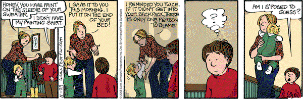 For Better or For Worse on Saturday November 29, 2008 Comic Strip