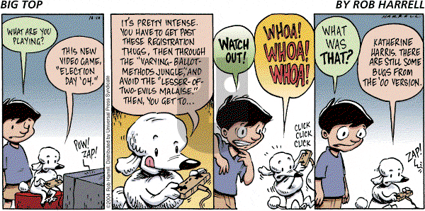 Big Top on Sunday October 10, 2004 Comic Strip