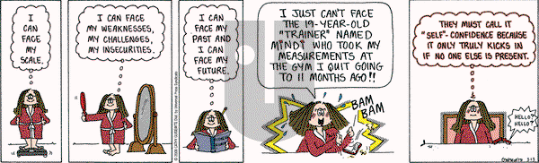 Cathy Classics on Thursday March 13, 2008 Comic Strip