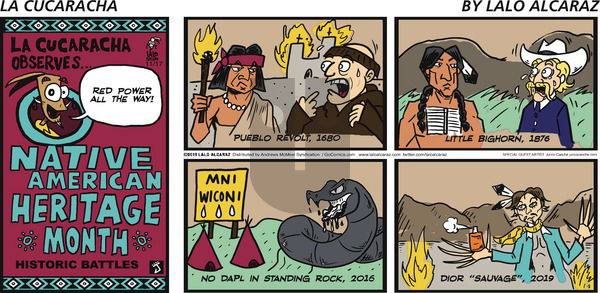 La Cucaracha on Sunday November 17, 2019 Comic Strip