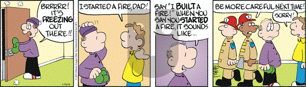 Drabble on Tuesday January 13, 2015 Comic Strip