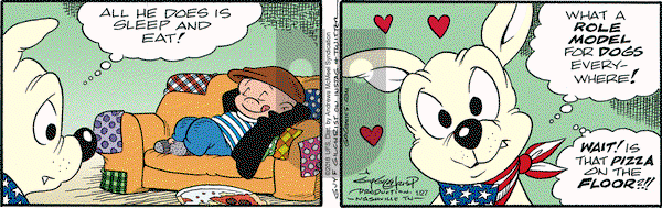 Nancy on Saturday January 27, 2018 Comic Strip