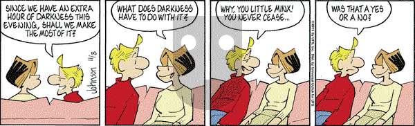 Arlo and Janis on Tuesday November 3, 2015 Comic Strip